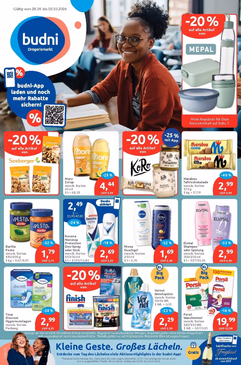 Budni Prospekt ab 28.09.2026