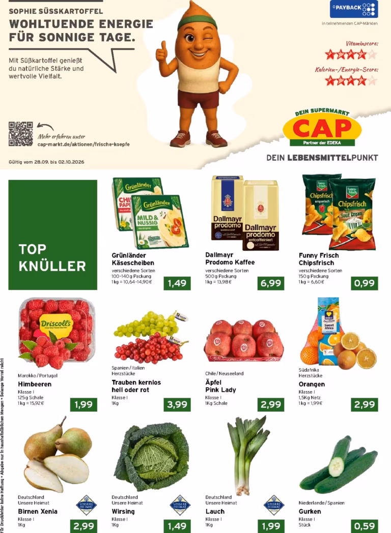 CAP-Markt Prospekt ab 28.09.2026