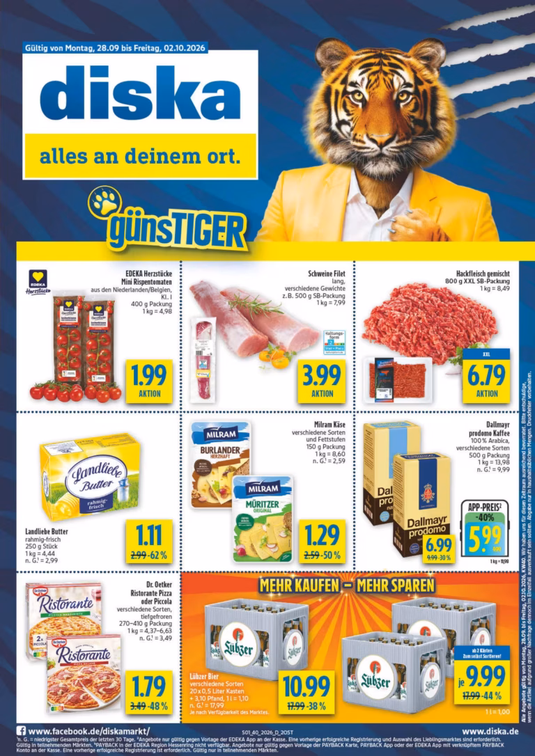 Diska Prospekt ab 28.09.2026