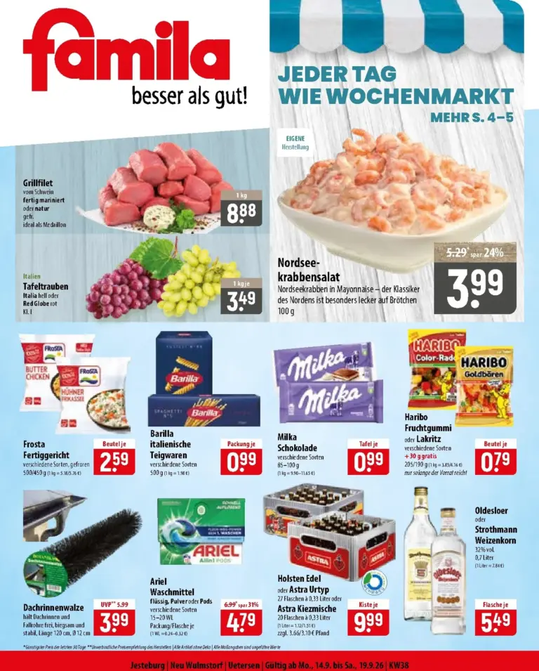 Famila Nordost Prospekt ab 14.09.2026