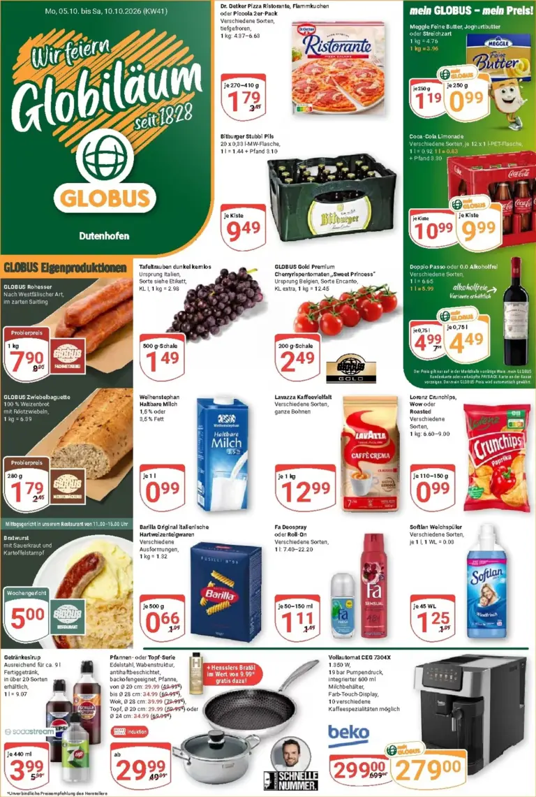 Globus Prospekt ab 05.10.2026