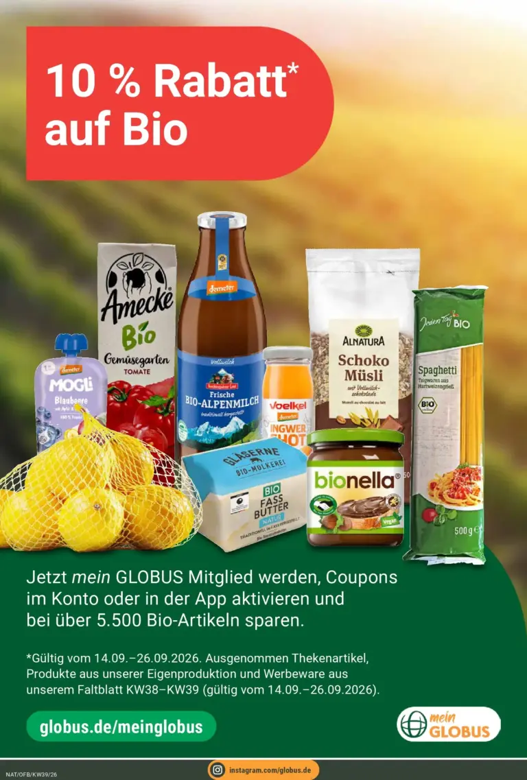 Globus Prospekt ab 21.09.2026