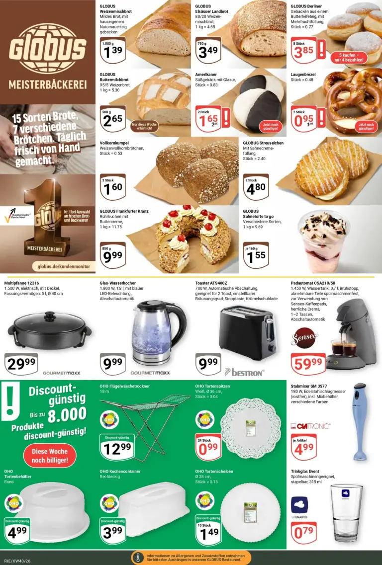 Globus Prospekt ab 28.09.2026