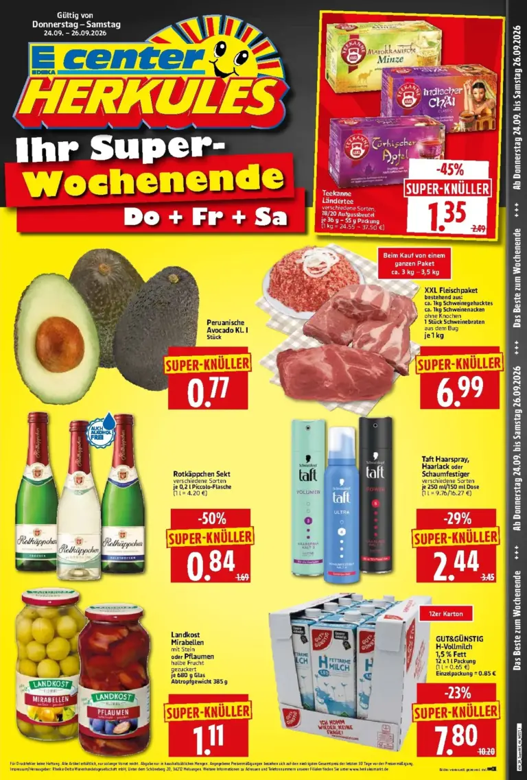 Herkules Prospekt ab 24.09.2026