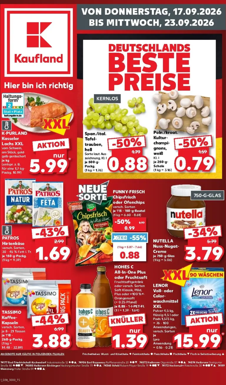 Kaufland Prospekt ab 17.09.2026
