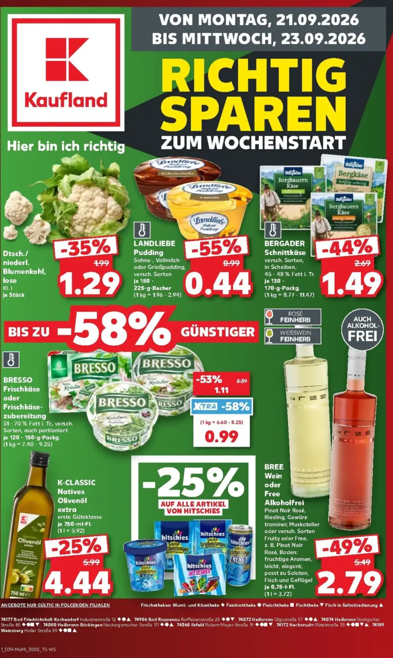 Kaufland Prospekt ab 21.09.2026