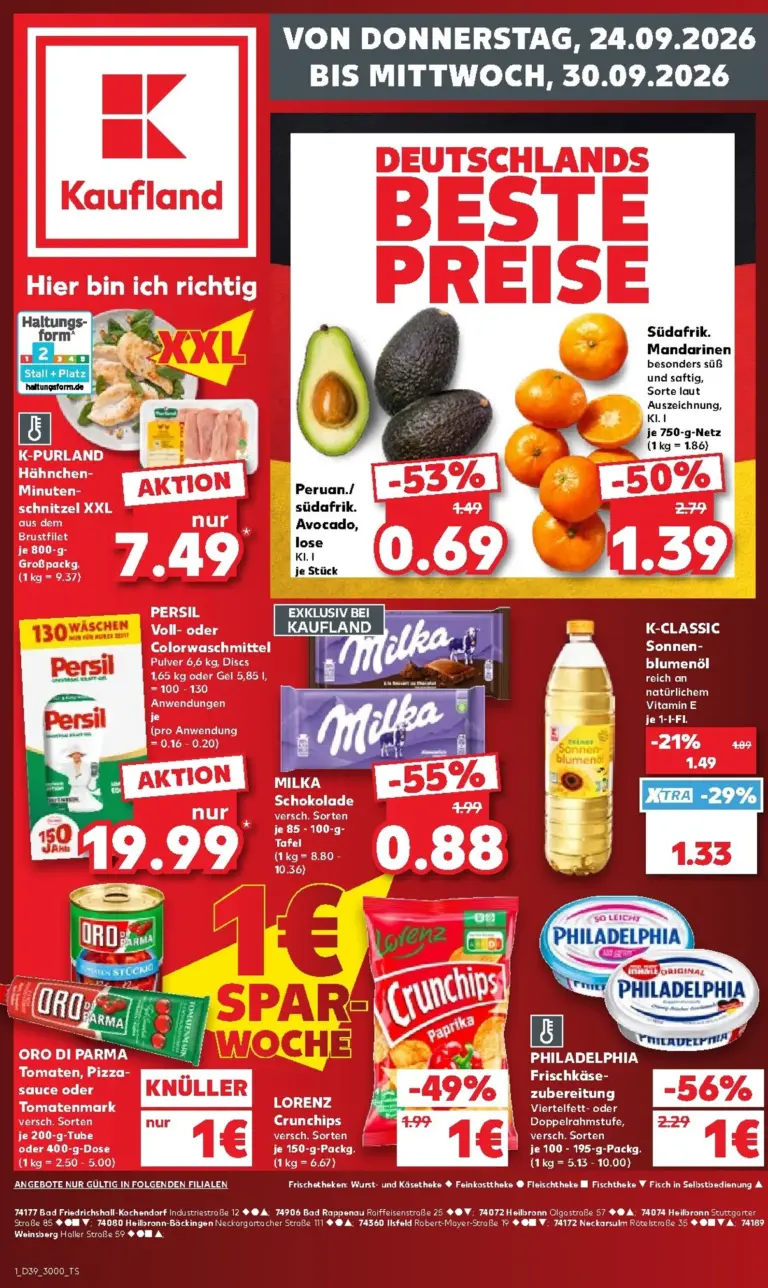 Kaufland Prospekt ab 24.09.2026