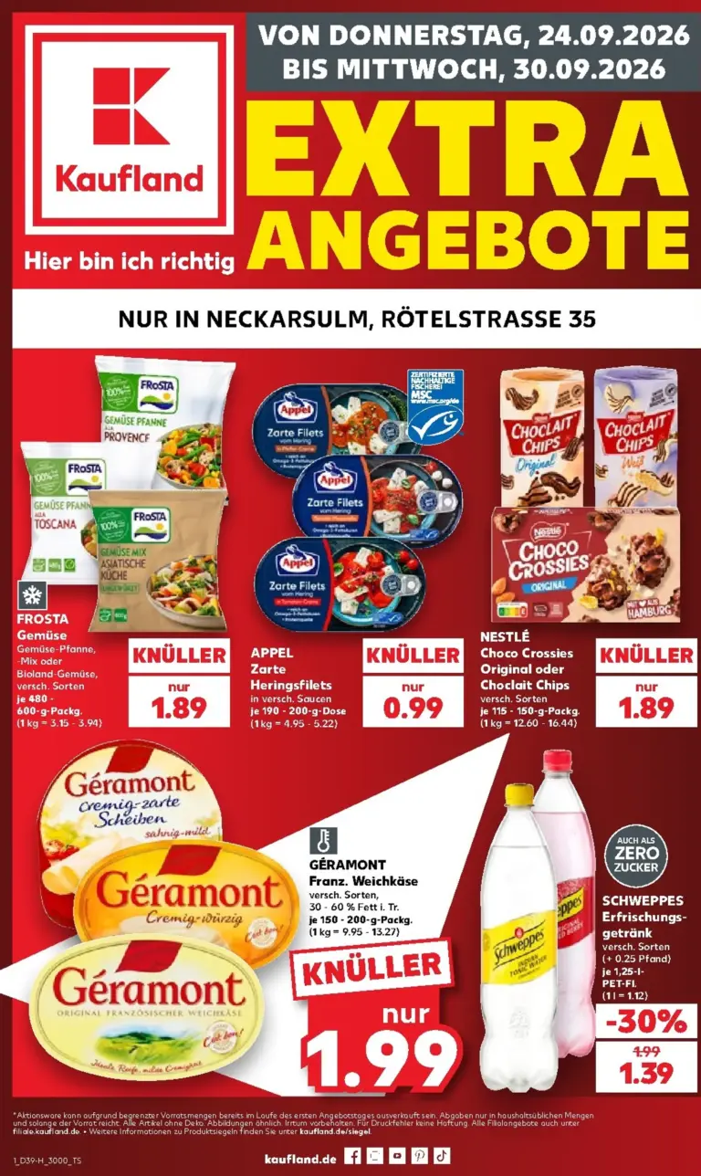 Kaufland Prospekt ab 24.09.2026