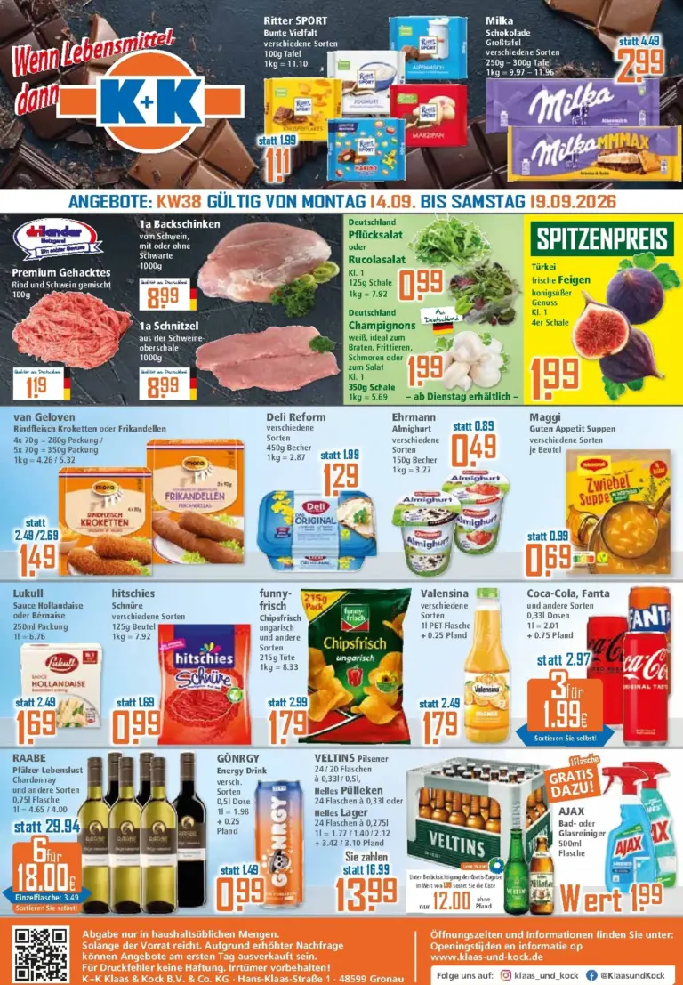 Klaas & Kock Prospekt ab 14.09.2026