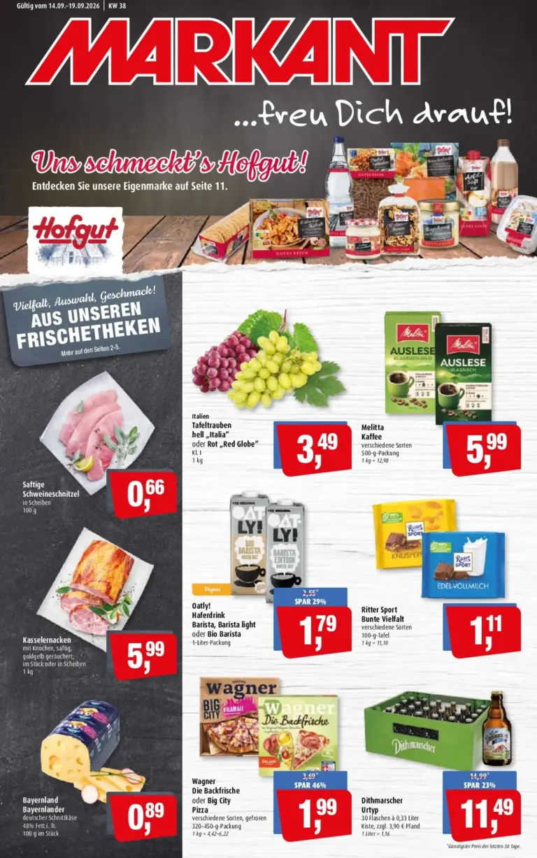 Markant Prospekt ab 14.09.2026