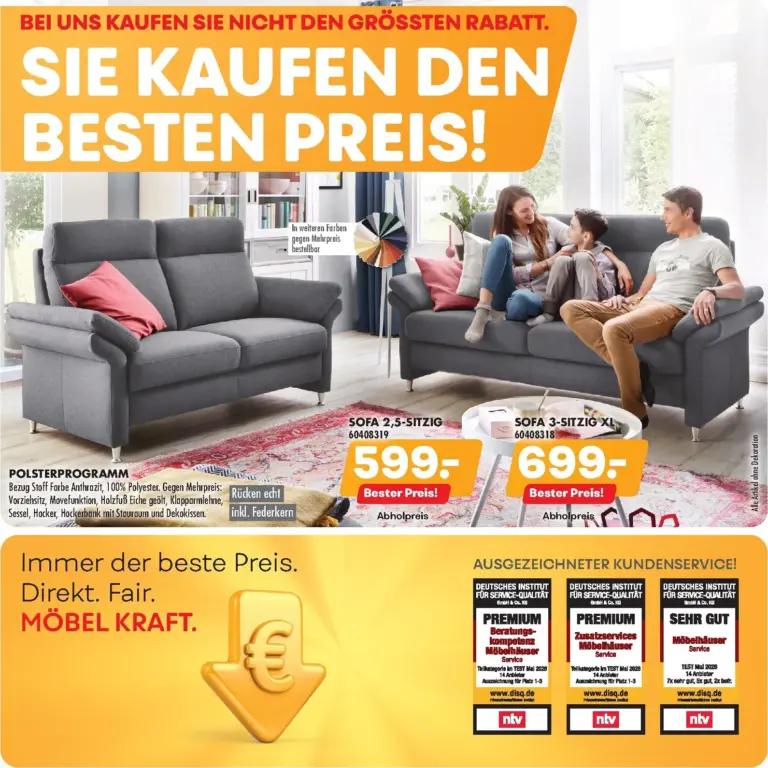 Möbel Kraft Prospekt ab 01.09.2026
