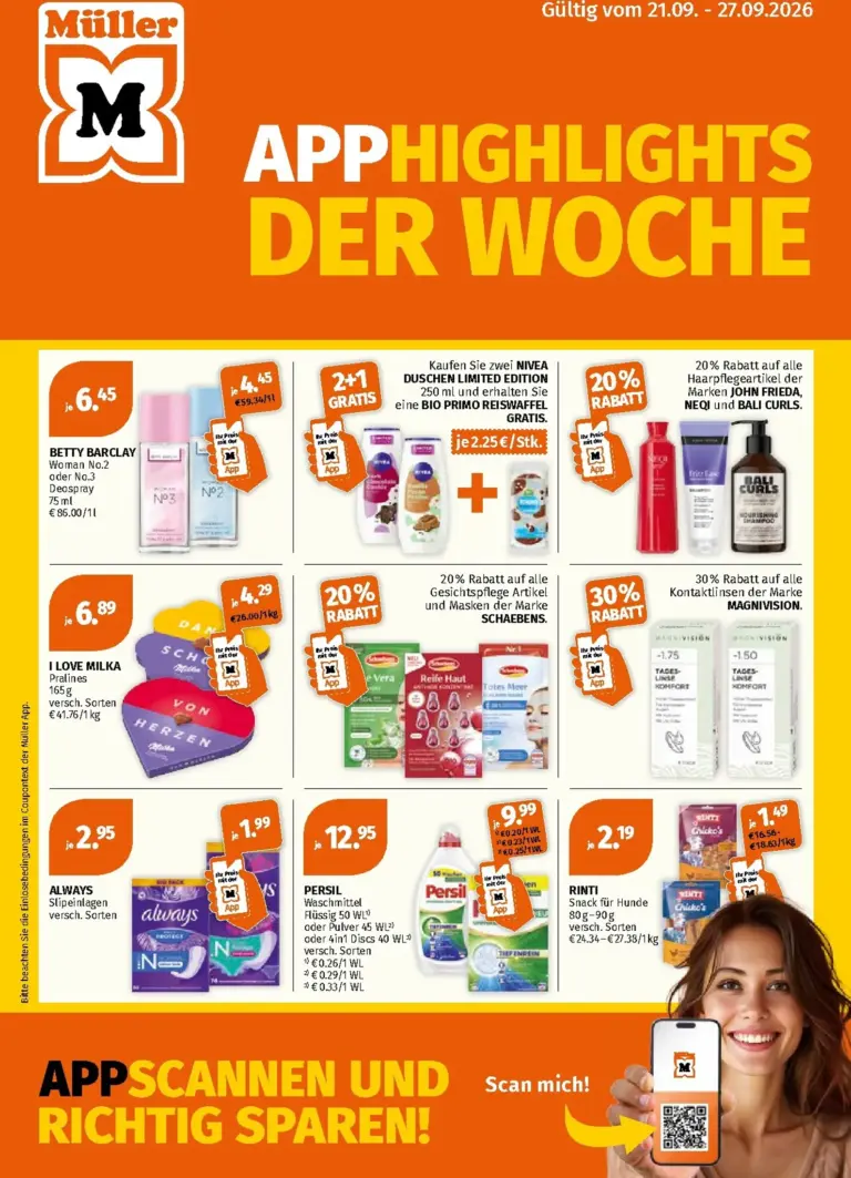 Müller Prospekt ab 21.09.2026