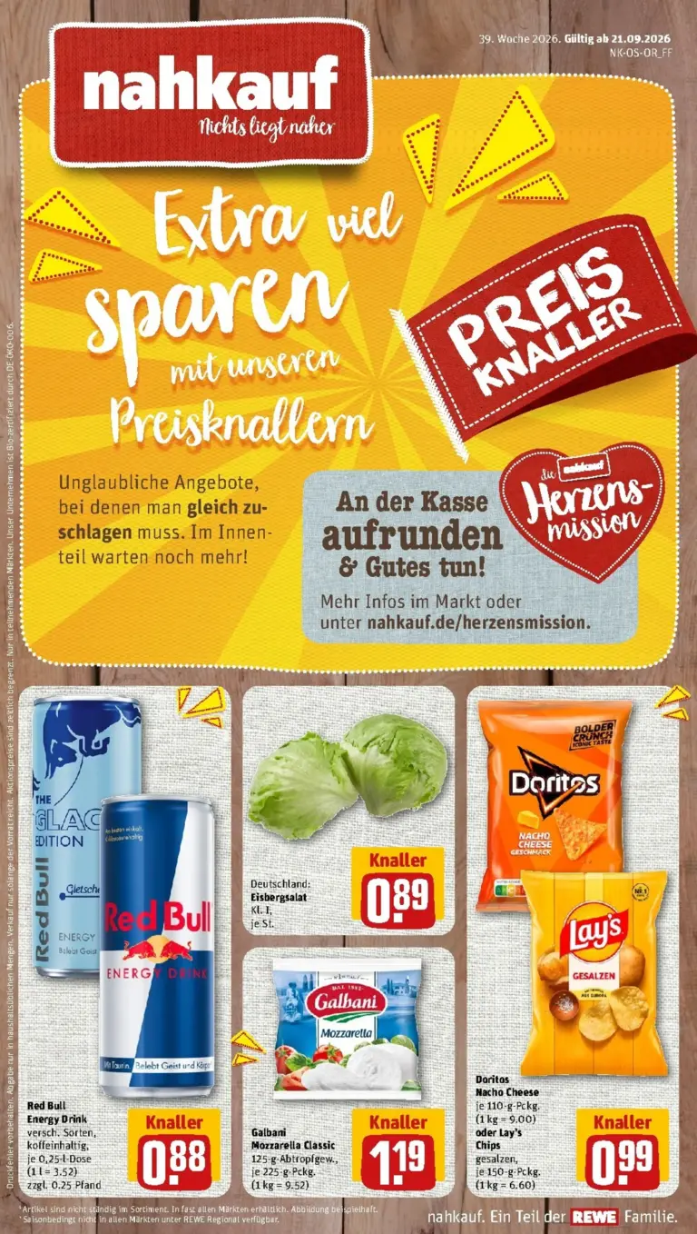 nahkauf Prospekt ab 21.09.2026