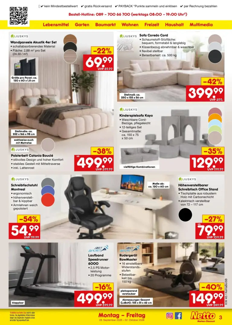 Netto Marken-Discount Prospekt ab 28.09.2026