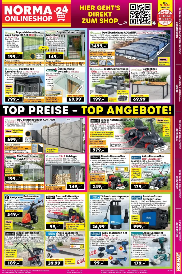 Norma Prospekt ab 21.09.2026