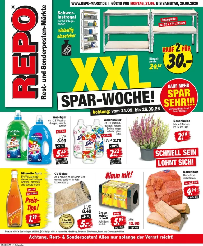 Repo Prospekt ab 21.09.2026