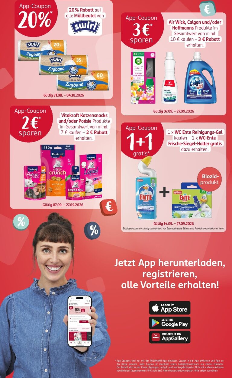 Rossmann Prospekt ab 07.09.2026