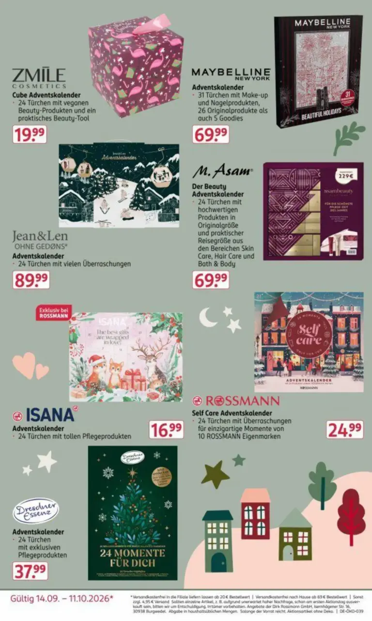 Rossmann Prospekt ab 14.09.2026