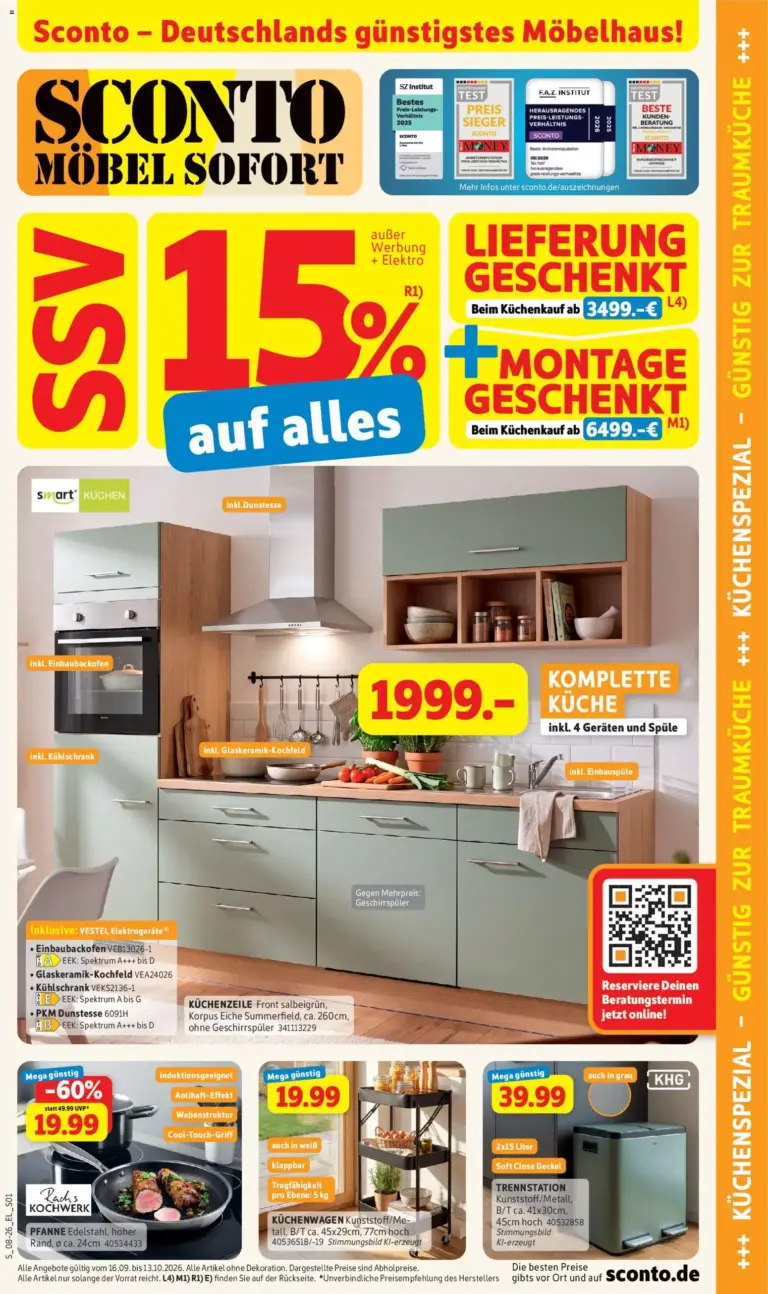 Sconto Prospekt ab 16.09.2026