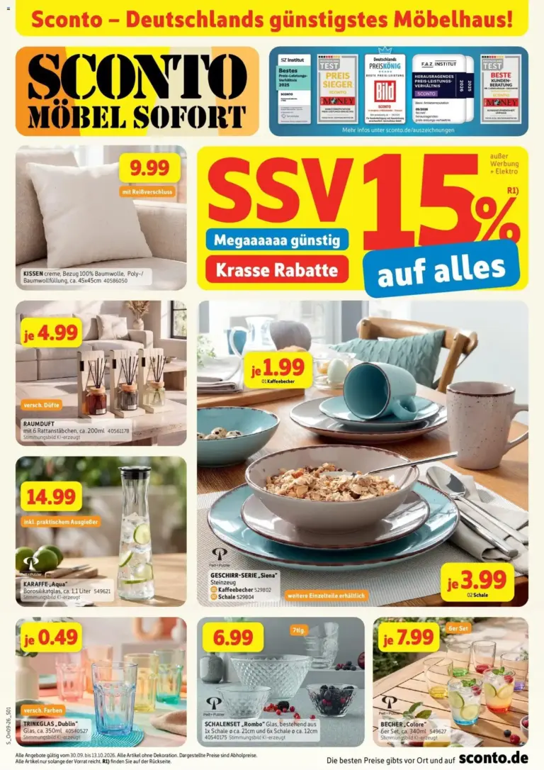 Sconto Prospekt ab 30.09.2026