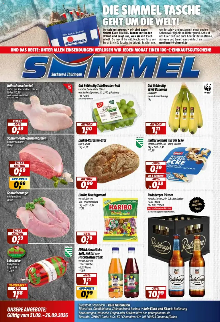 Simmel Prospekt ab 21.09.2026