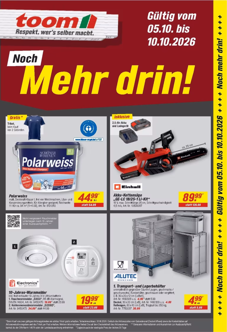 Toom Prospekt ab 05.10.2026