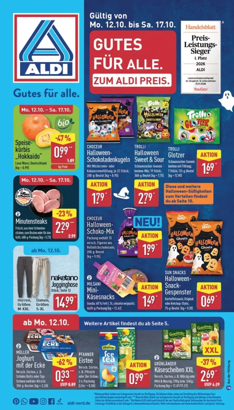Aldi Nord Prospekt ab 12.10.2026
