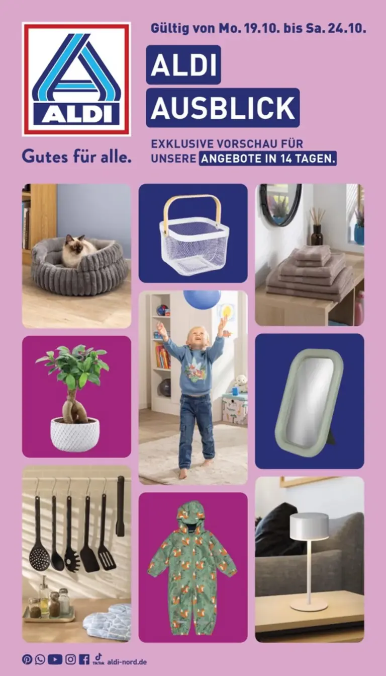 Aldi Nord Prospekt ab 19.10.2026