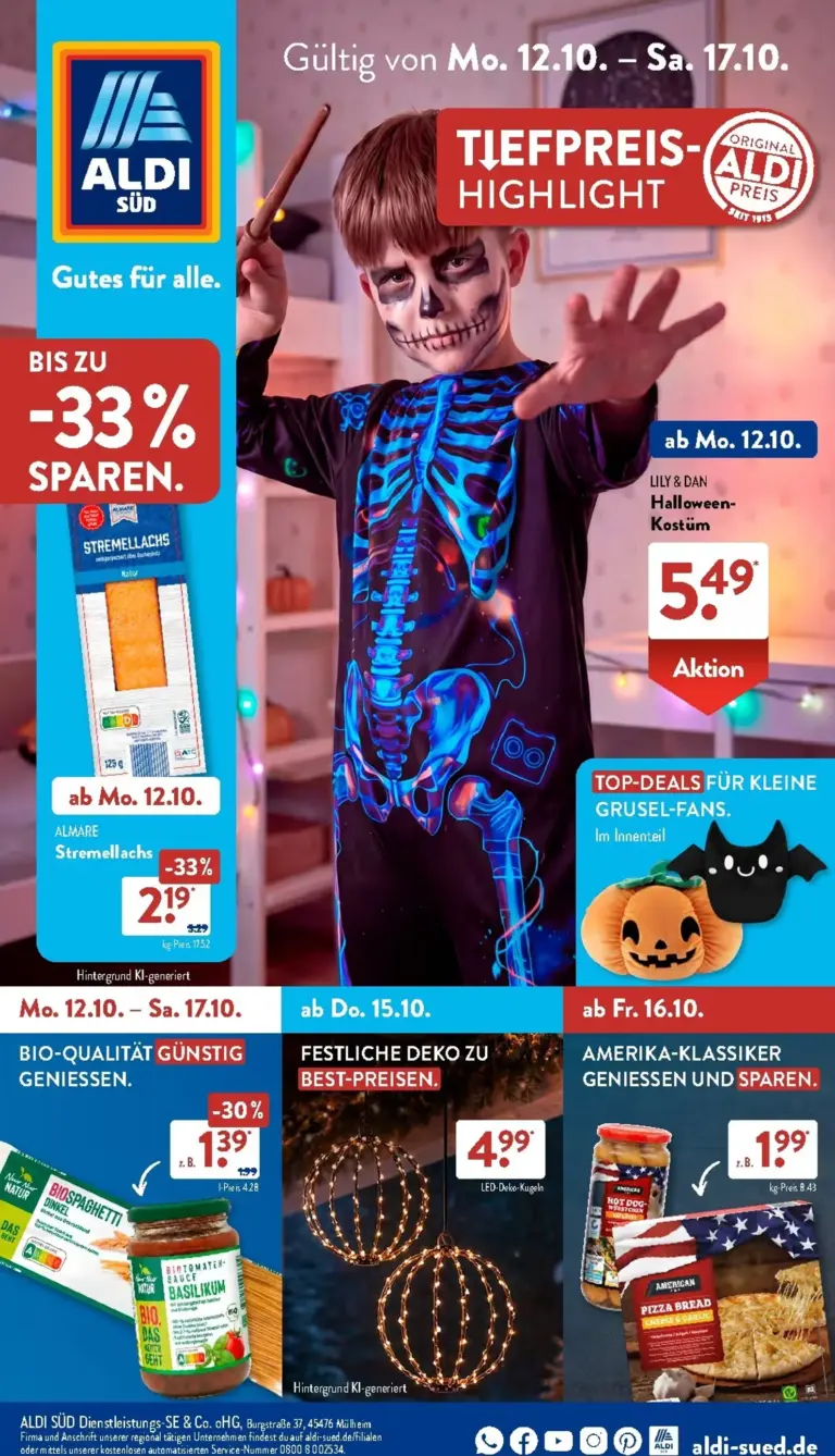 Aldi Süd Prospekt ab 12.10.2026
