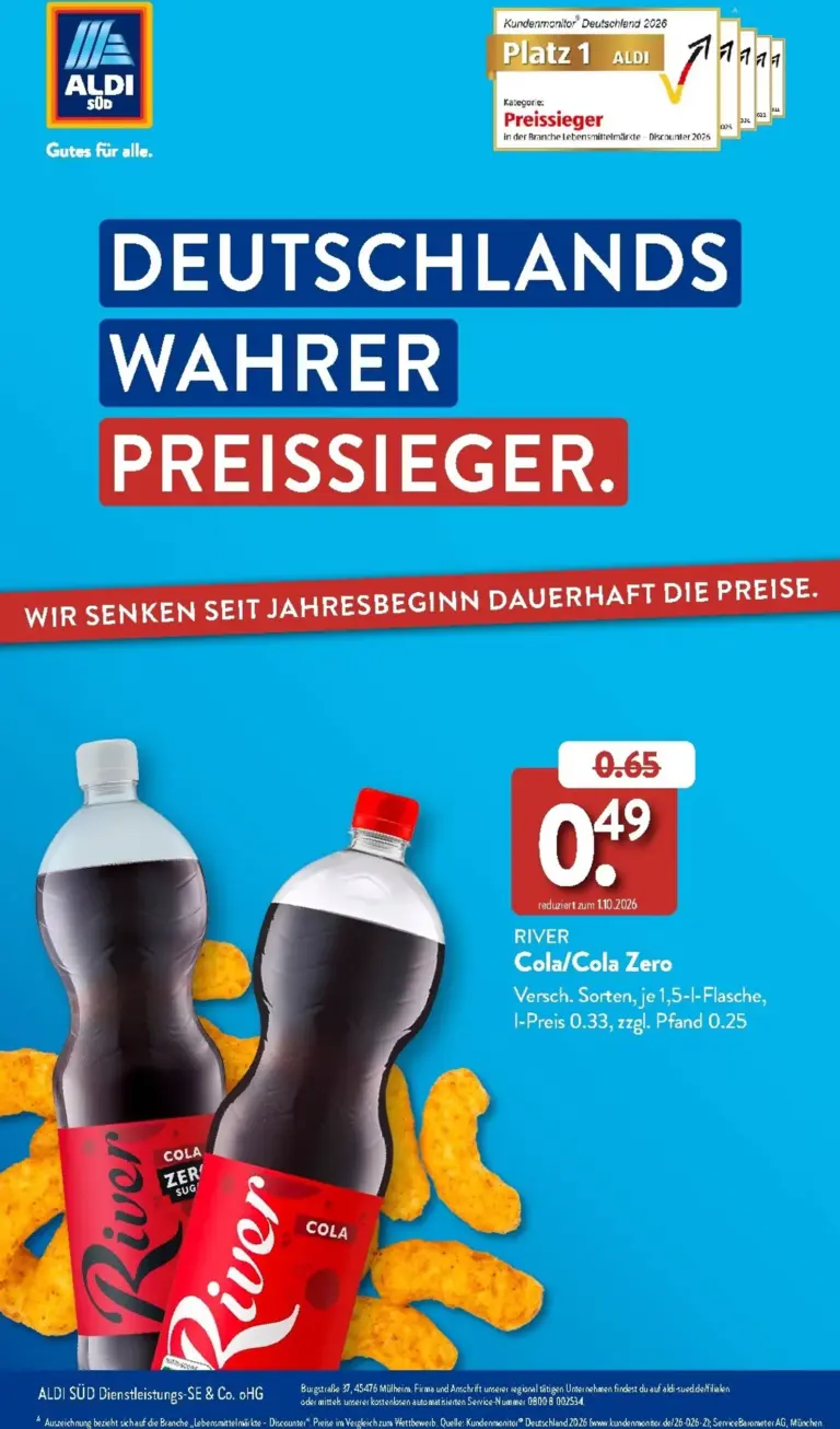 Aldi Süd Prospekt ab 27.09.2026