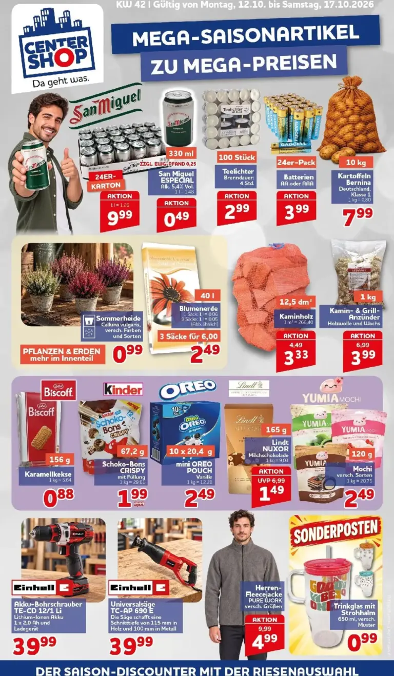 Centershop Prospekt ab 12.10.2026
