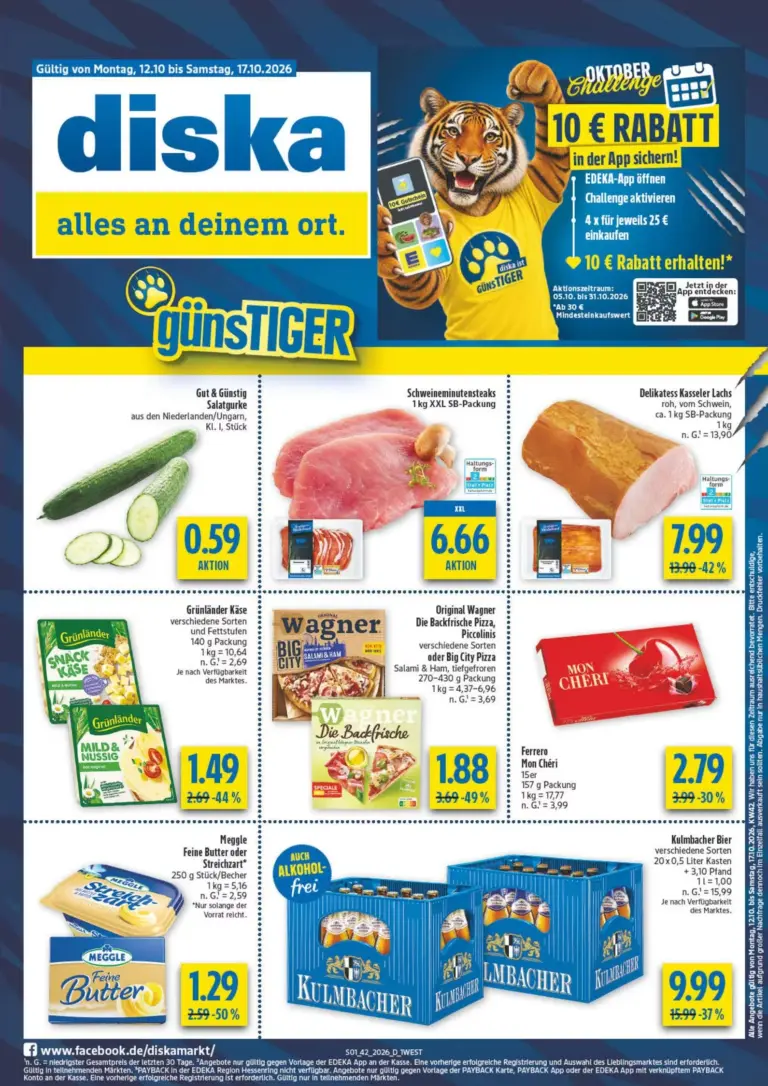 Diska Prospekt ab 12.10.2026