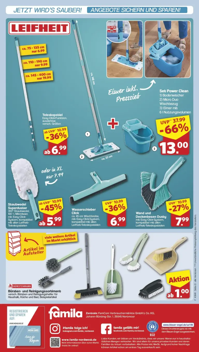 Famila Nordwest Prospekt ab 05.10.2026