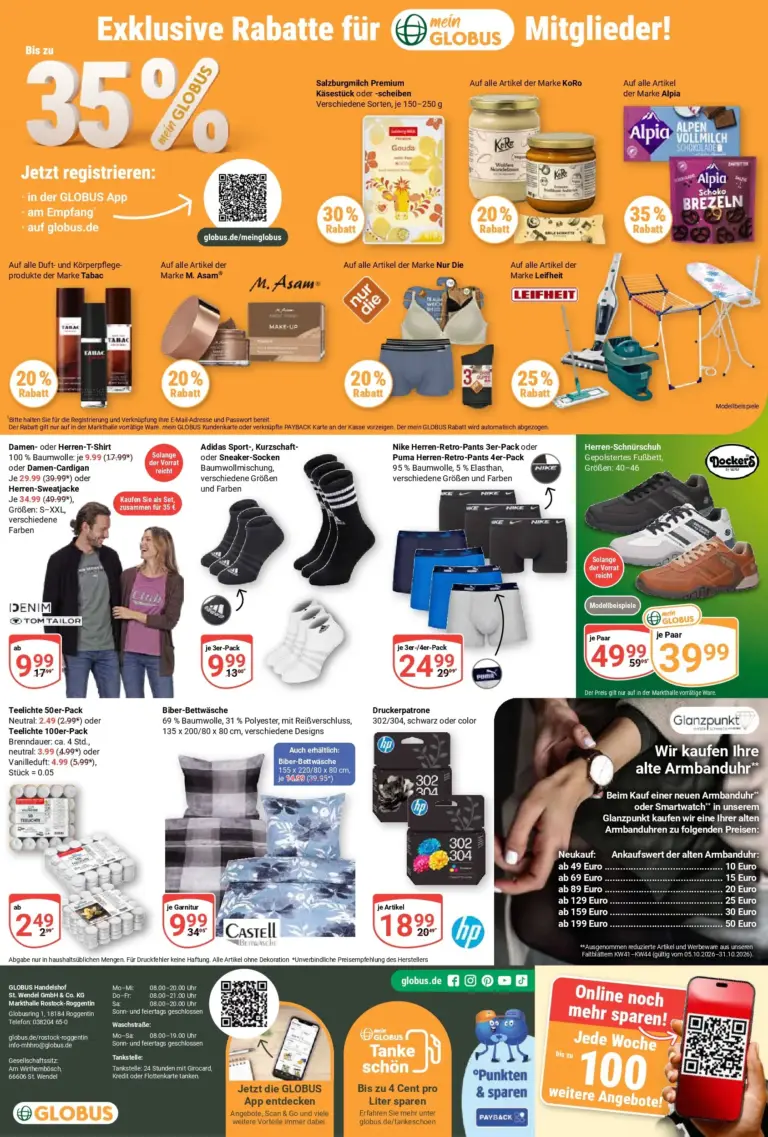 Globus Prospekt ab 05.10.2026