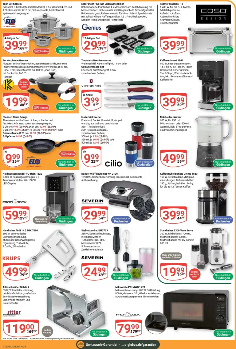 Globus Prospekt ab 05.10.2026