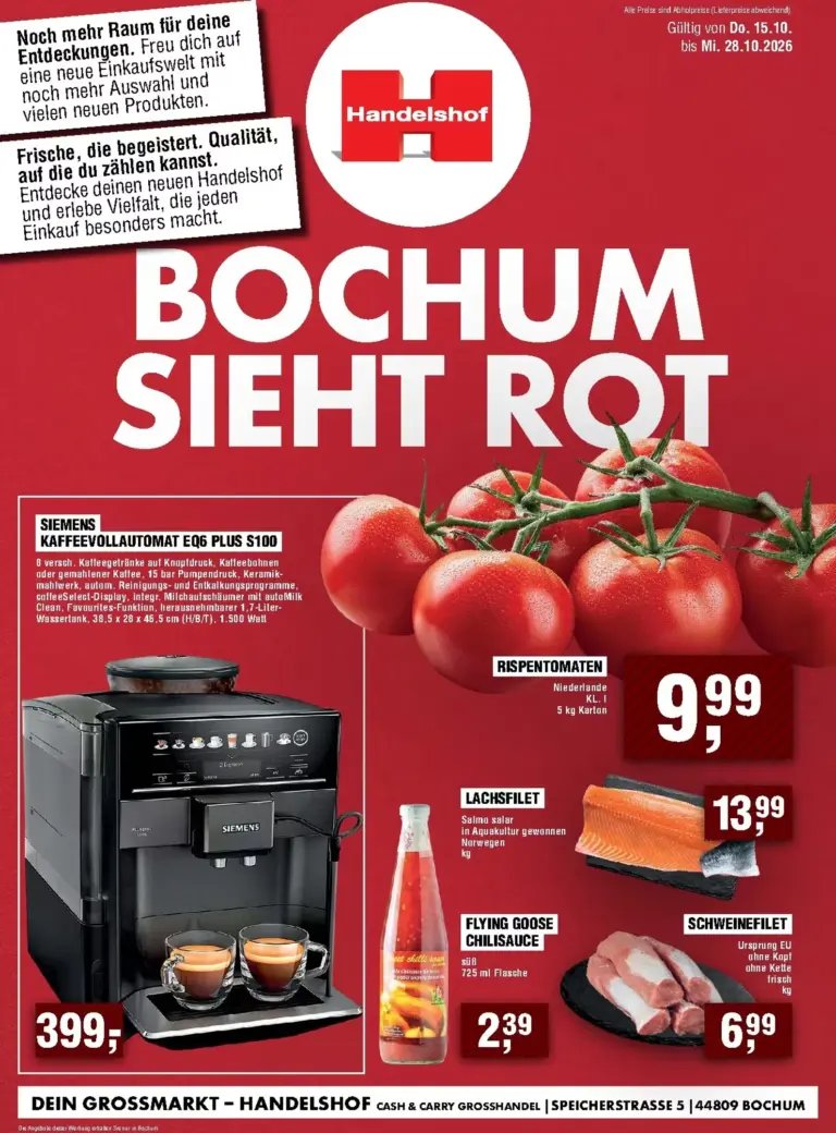 Handelshof Prospekt ab 15.10.2026