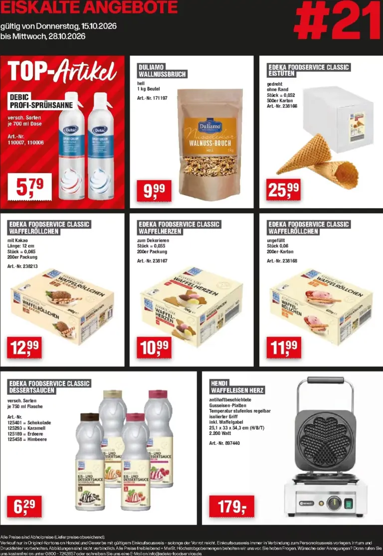 Handelshof Prospekt ab 15.10.2026