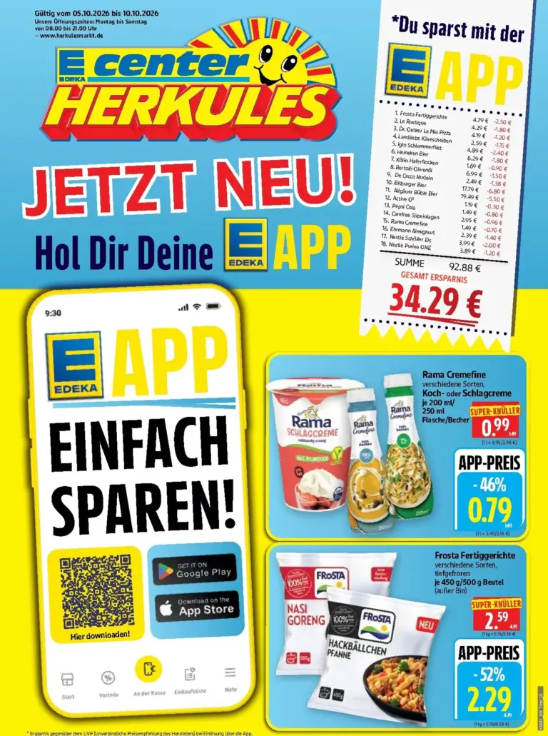 Herkules Prospekt ab 05.10.2026
