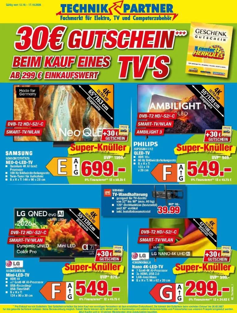 Herkules Prospekt ab 12.10.2026