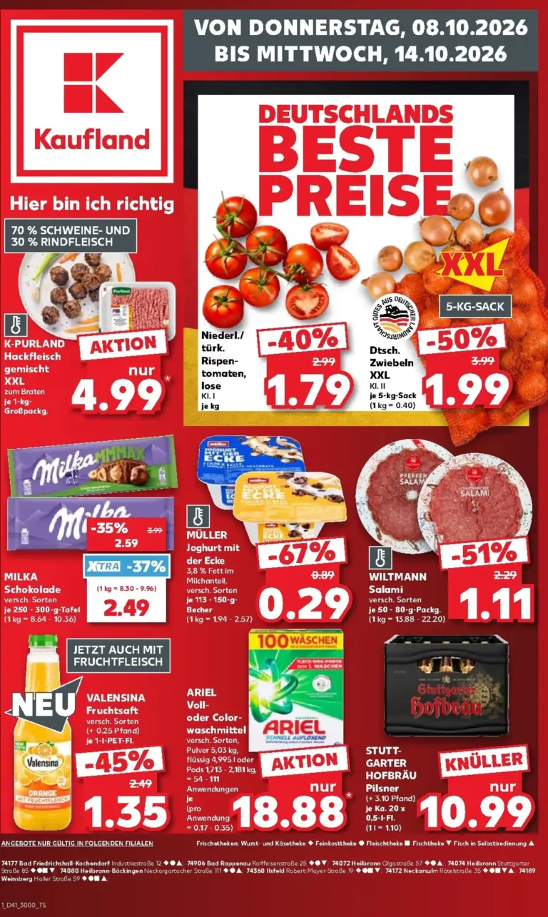 Kaufland Prospekt ab 08.10.2026
