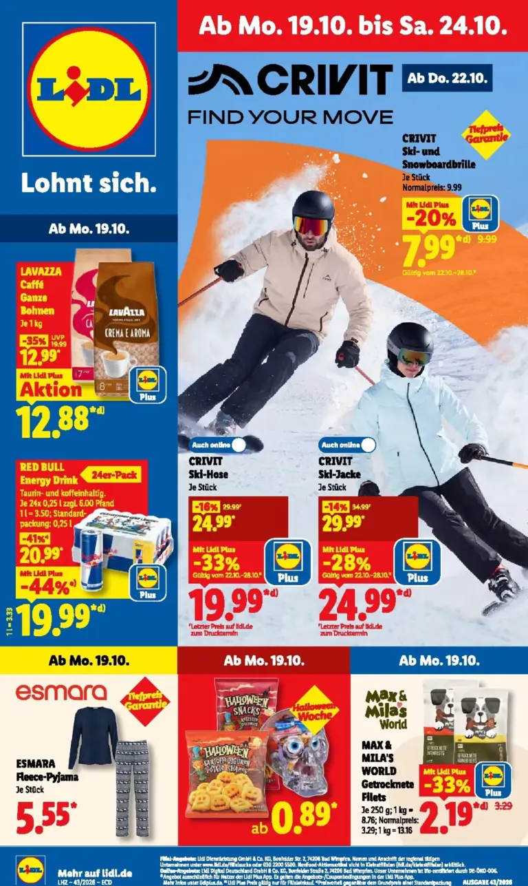 LIDL Prospekt ab 19.10.2026