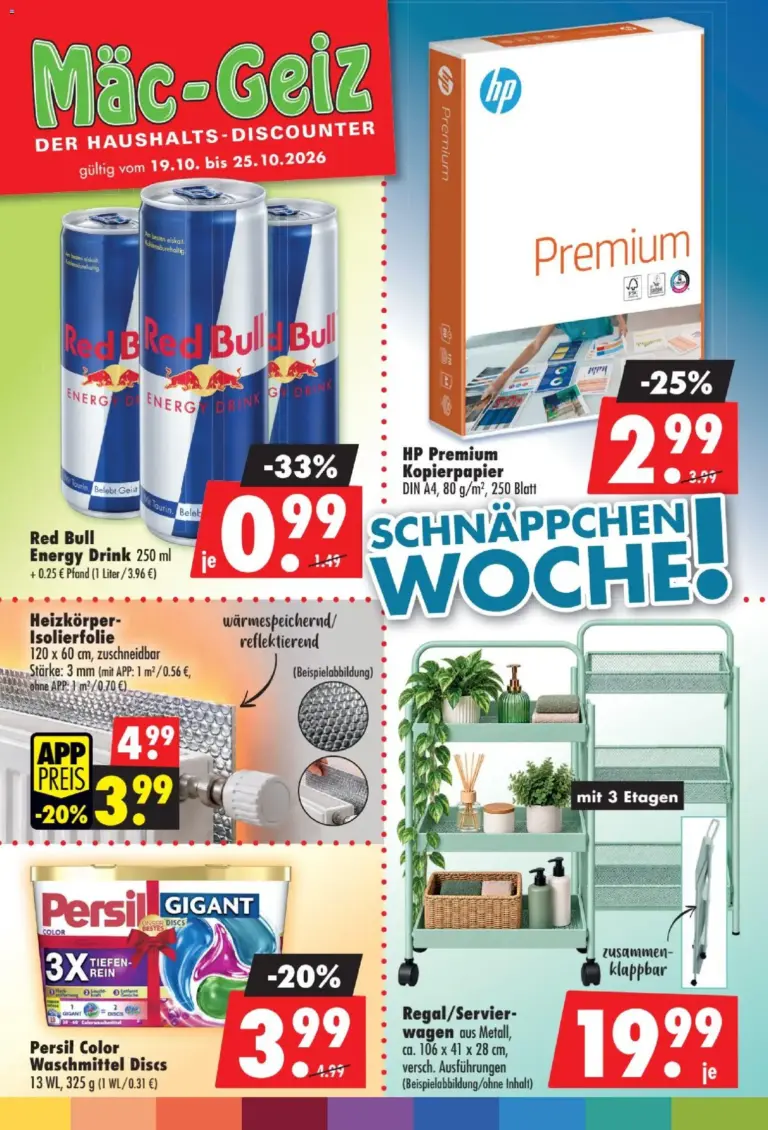 Mäc Geiz Prospekt ab 19.10.2026