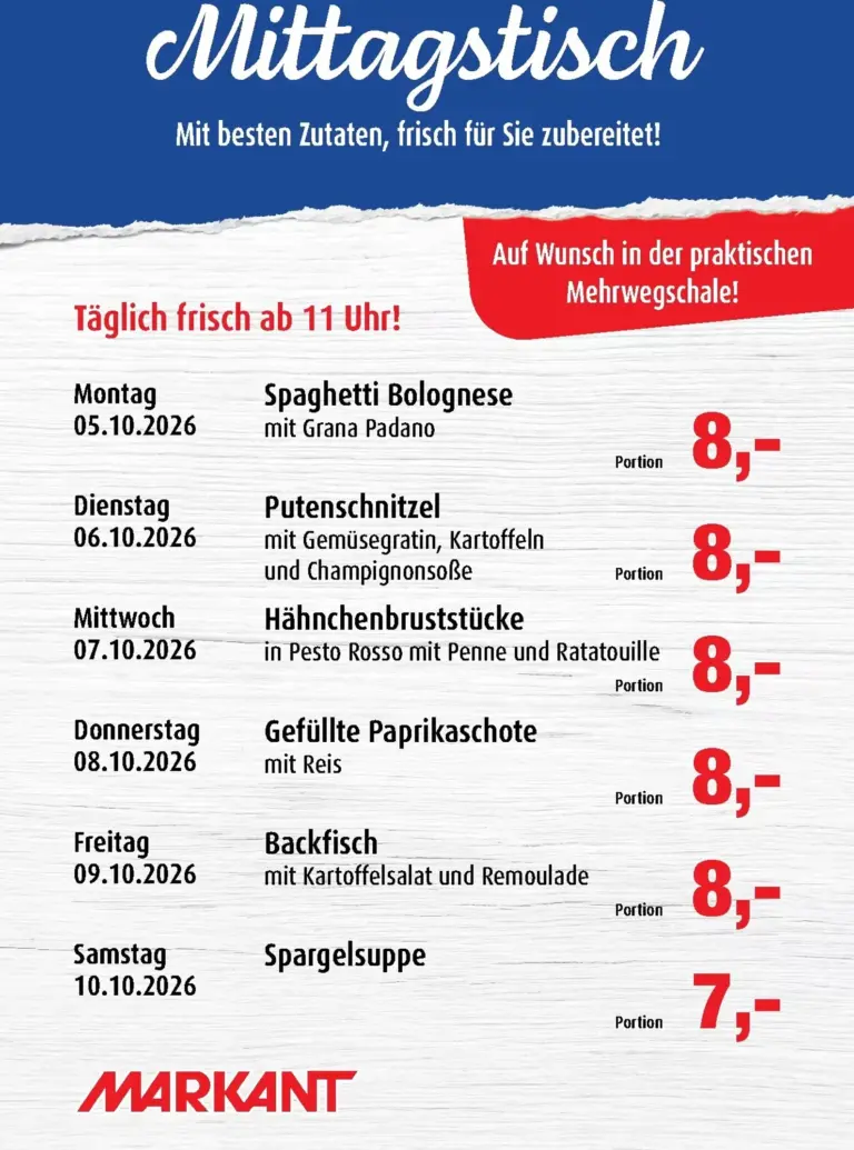 Markant Prospekt ab 05.10.2026