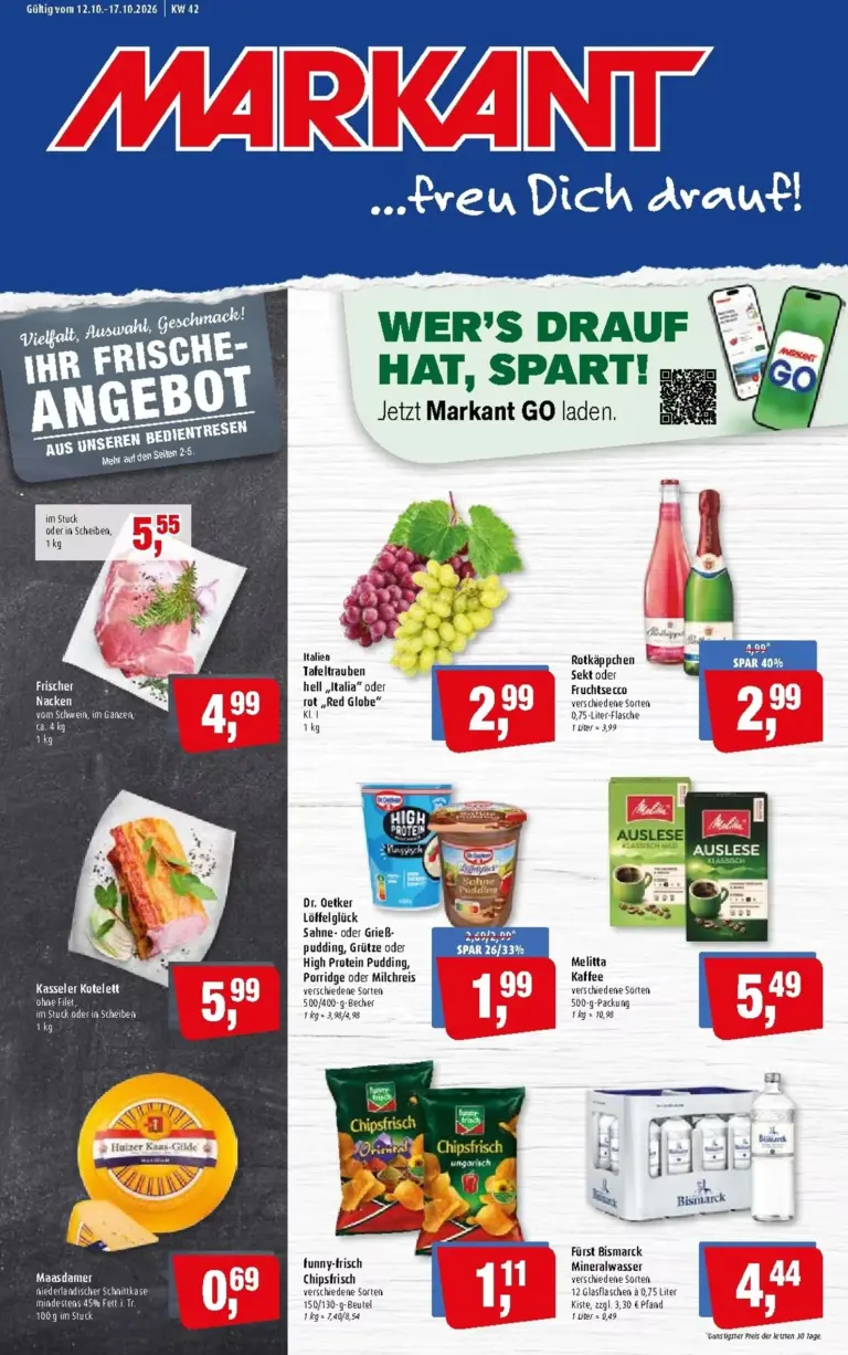 Markant Prospekt ab 12.10.2026