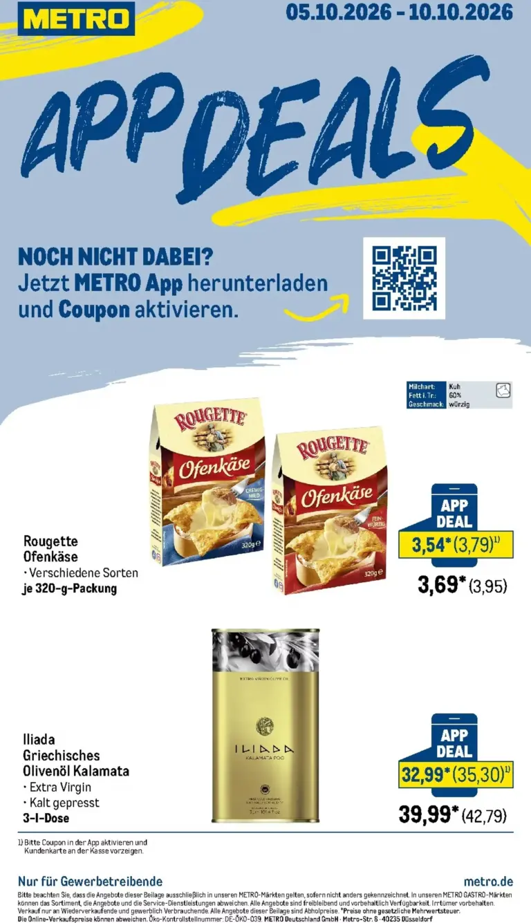 METRO Prospekt ab 05.10.2026