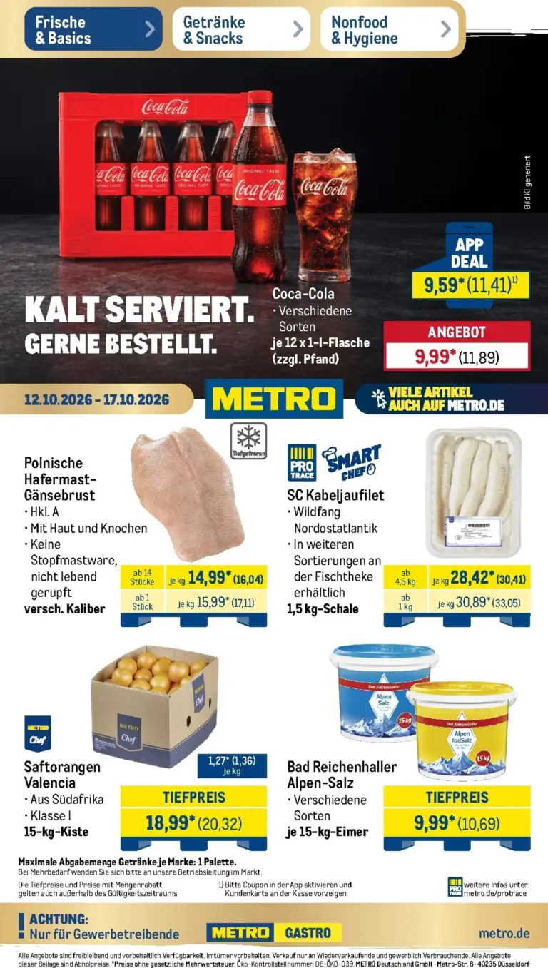 METRO Prospekt ab 12.10.2026