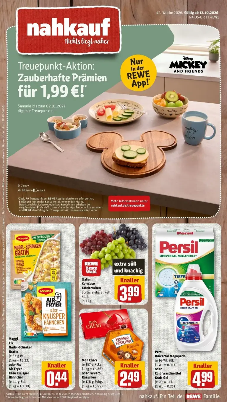 nahkauf Prospekt ab 12.10.2026