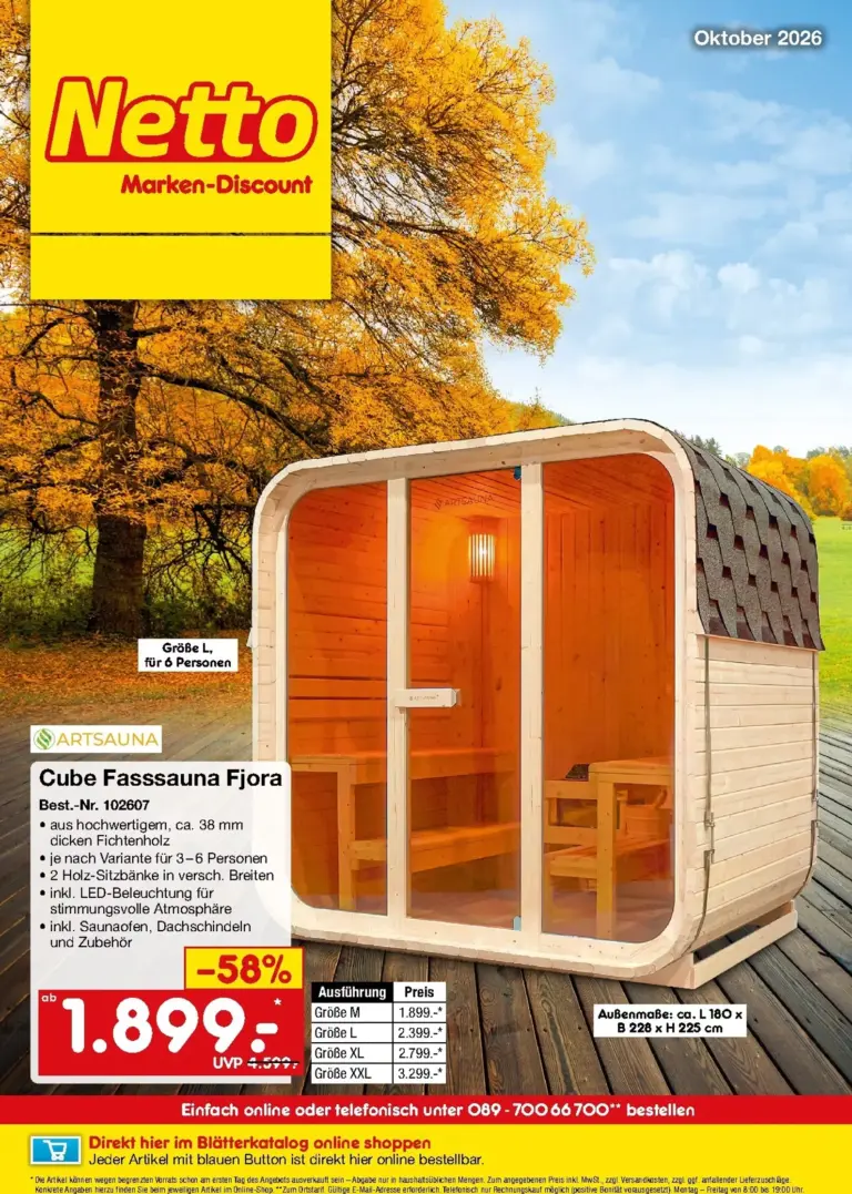 Netto Marken-Discount Prospekt ab 01.10.2026