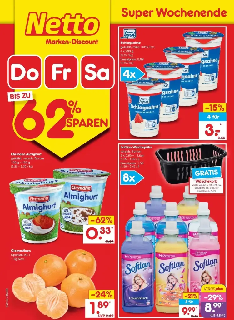 Netto Marken-Discount Prospekt ab 15.10.2026 Aktuelle ab Donnerstag