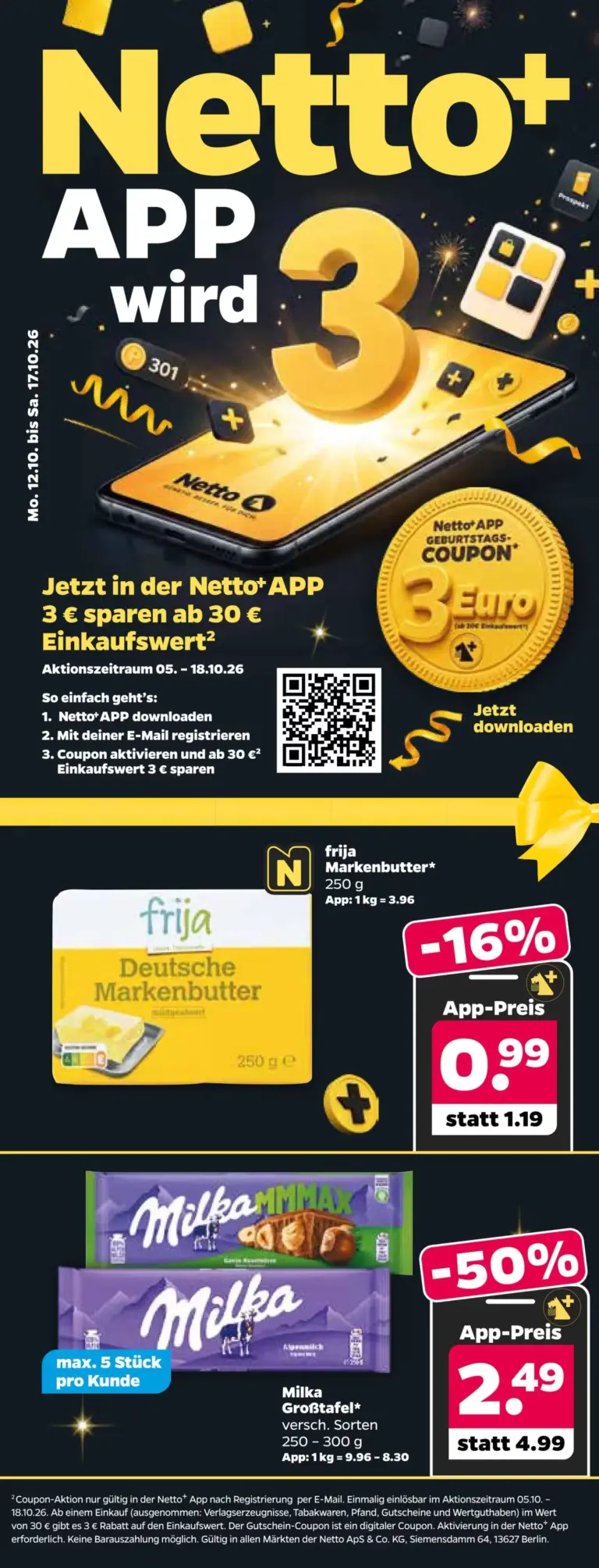 NETTO Prospekt ab 12.10.2026